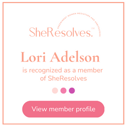 She Resolves | Lori Adelson is recognized as a member of She Resolves