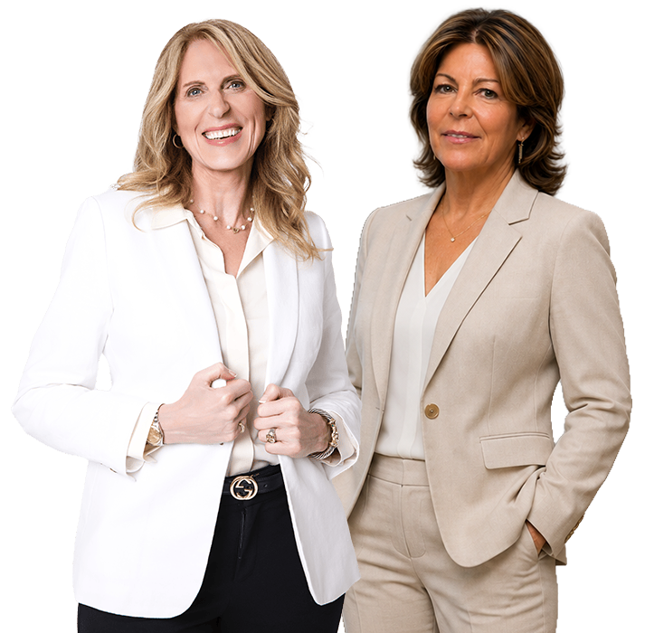 Photo of Lori G. Adelson, Esq. and Nanci Landy, Esq.