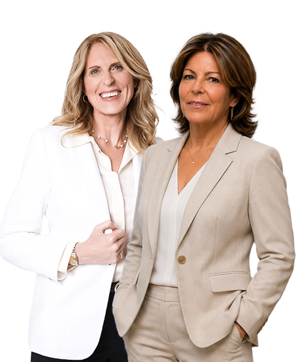 Photo of Lori G. Adelson, Esq. and Nanci Landy, Esq.